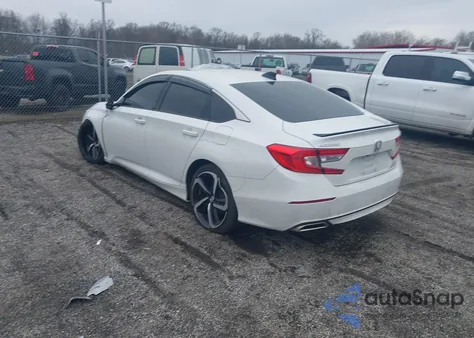 2021 Honda Accord Sport 2.0T from USA, damaged, VIN 1HGCV2F37MA021716